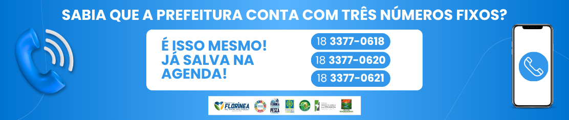 TELEFONES PREFEITURA