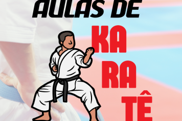 A Prefeitura de Florínea convida você para participar das aulas de Karatê! 