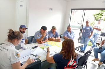 Esta semana, nossa equipe da Vigilância Sanitária e da Saúde se reuniu para definir novas estratégias no combate ao mosquito.