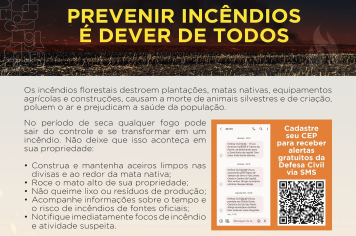 ATENÇÃO, PRODUTORES RURAIS E MORADORES DO CAMPO!