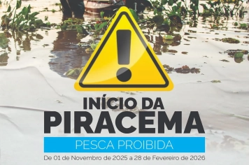 Começou a Piracema!