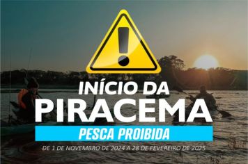 Começou a Piracema!