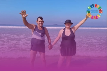 PÉ NA AREIA E MUITA ALEGRIA!