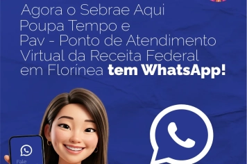 ATENDIMENTO NA PALMA DA SUA MÃO!