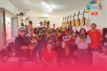Na tarde do dia 13, o CRAS realizou mais uma Reunião Mensal com as famílias beneficiárias dos programas de transferência de renda.