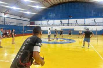 O Ginásio de Esportes de Florínea está a todo vapor!