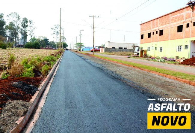 PREFEITURA DE FLORÍNEA INVESTE MAIS DE R$ 1 MILHÃO EM OBRAS DE ASFALTO