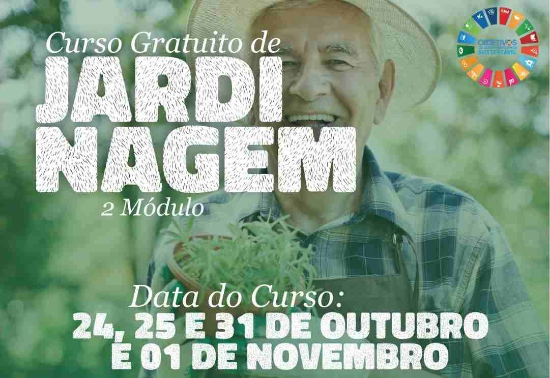 Vem aí o 2º Módulo do Curso de Jardinagem!