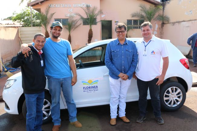 PREFEITO DUDA ENTREGA VEÍCULO 0 KM PARA SAÚDE DO MUNICÍPIO