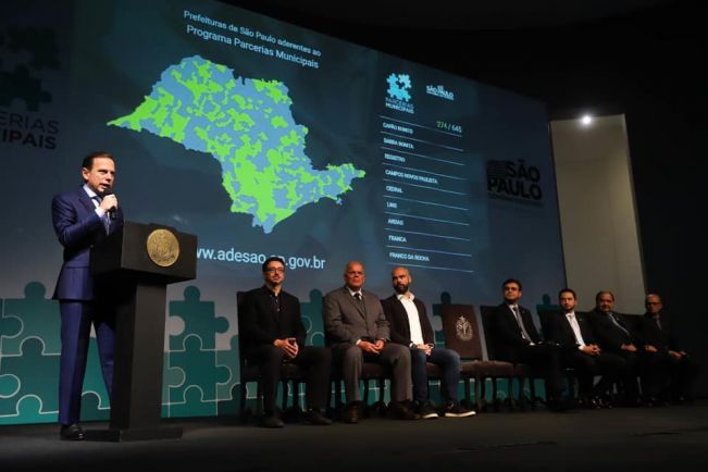 PREFEITO DUDA PARTICIPA EM SÃO PAULO DO LANÇAMENTO DO PROGRAMA PARCERIAS MUNICIPAIS