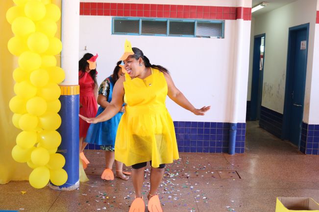 PROJETO CORES É UM SUCESSO NA CRECHE ESCOLA PADRE DANILO CAPPELLETTO