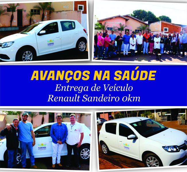 PREFEITO DUDA ENTREGA VEÍCULO 0 KM PARA SAÚDE DO MUNICÍPIO