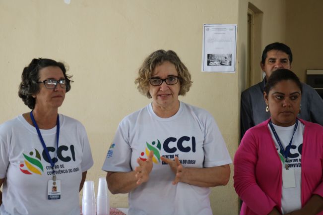 CENTRO DE CONVIVÊNCIA DO IDOSO RECEBE JOVENS DA CIDADE DE CÂNDIDO-MOTA