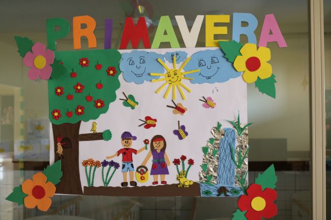 PROJETO CORES É UM SUCESSO NA CRECHE ESCOLA PADRE DANILO CAPPELLETTO