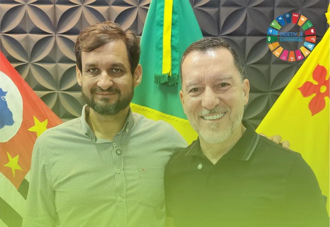 FLORÍNEA RECEBE A VISITA DO DEPUTADO FEDERAL VINICIUS DE CARVALHO