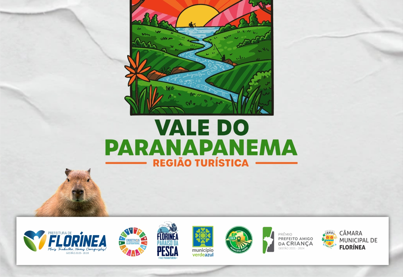 FLORÍNEA ADERE À REGIÃO TURÍSTICA VALE DO PARANAPANEMA!
