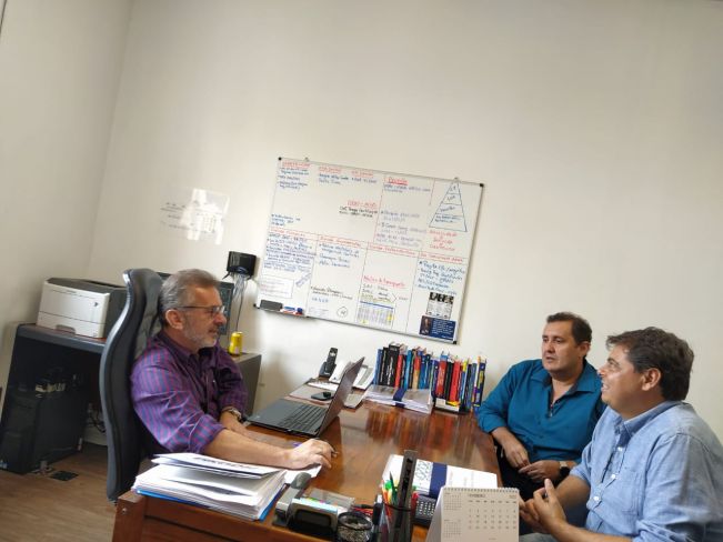 PREFEITO DUDA PARTICIPA DE AUDIÊNCIAS NA CAPITAL