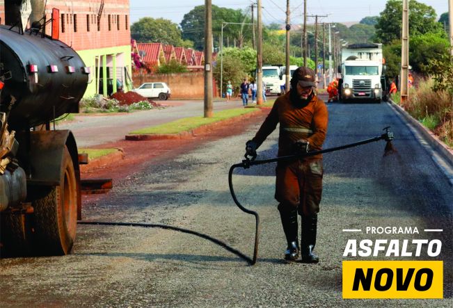 PREFEITURA DE FLORÍNEA INVESTE MAIS DE R$ 1 MILHÃO EM OBRAS DE ASFALTO