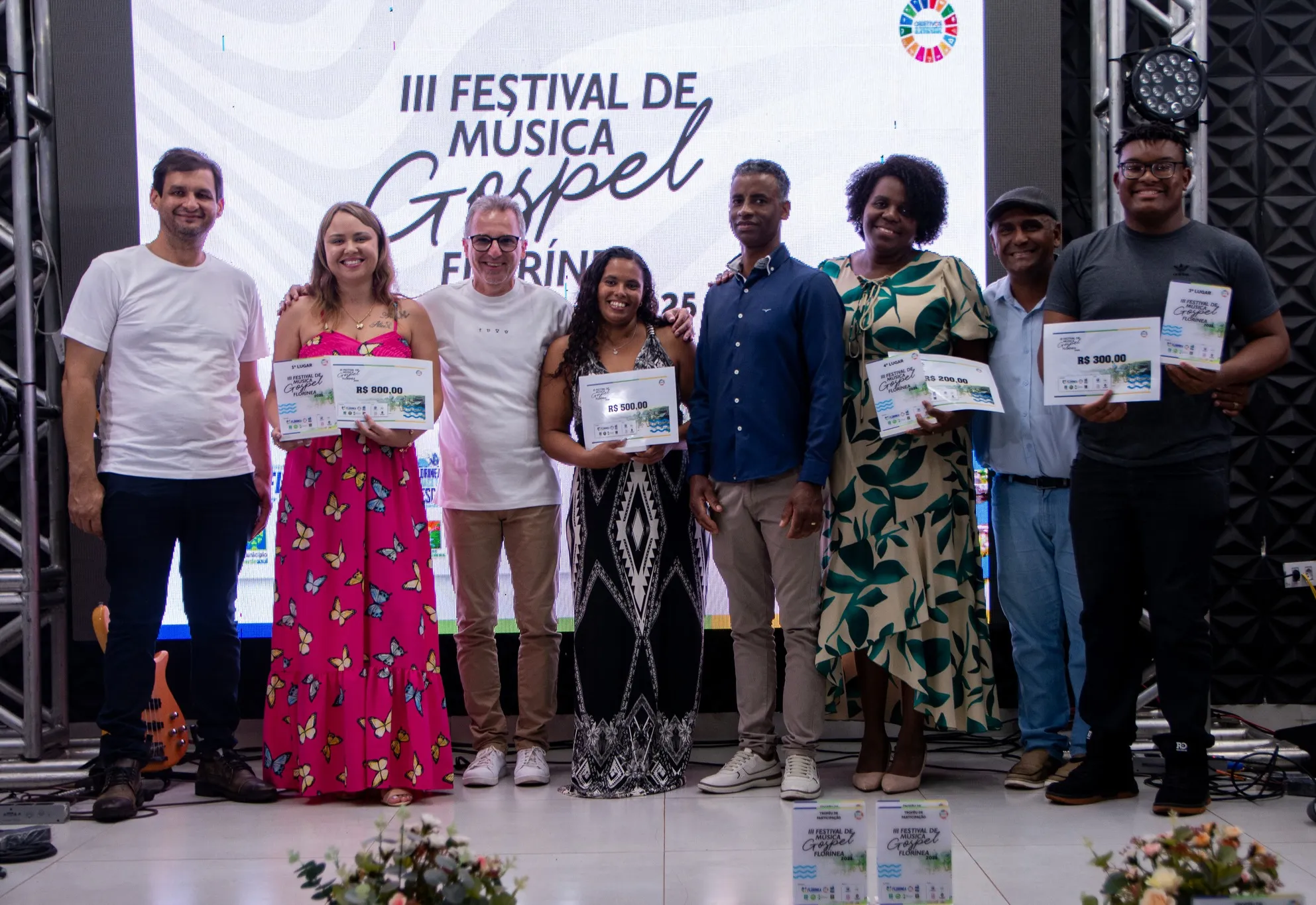3º FESTIVAL DE MÚSICA GOSPEL FOI UM SUCESSO EM FLORÍNEA