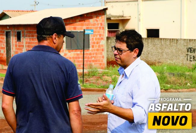 PREFEITURA DE FLORÍNEA INVESTE MAIS DE R$ 1 MILHÃO EM OBRAS DE ASFALTO