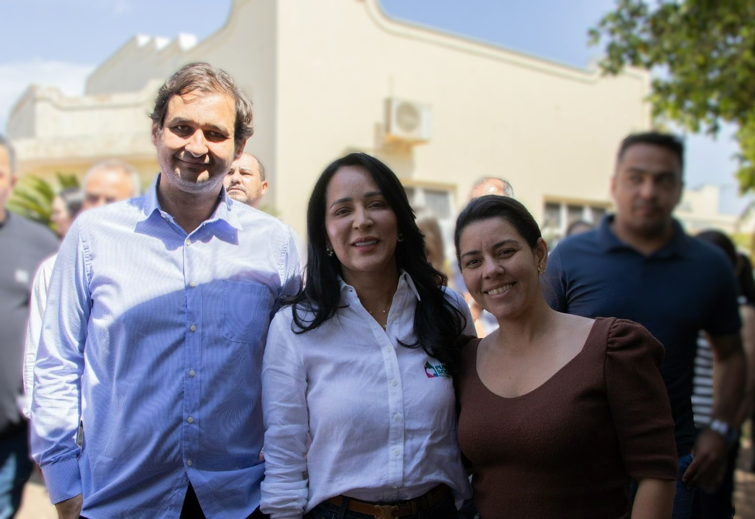 Prefeito Sérgio e Primeira-Dama Pâmela participam de evento com Cristiane Freitas em Maracaí