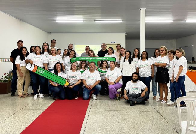 Na data de ontem, celebramos a formatura dos professores que participaram da Jornada de Educação Financeira nas Escolas