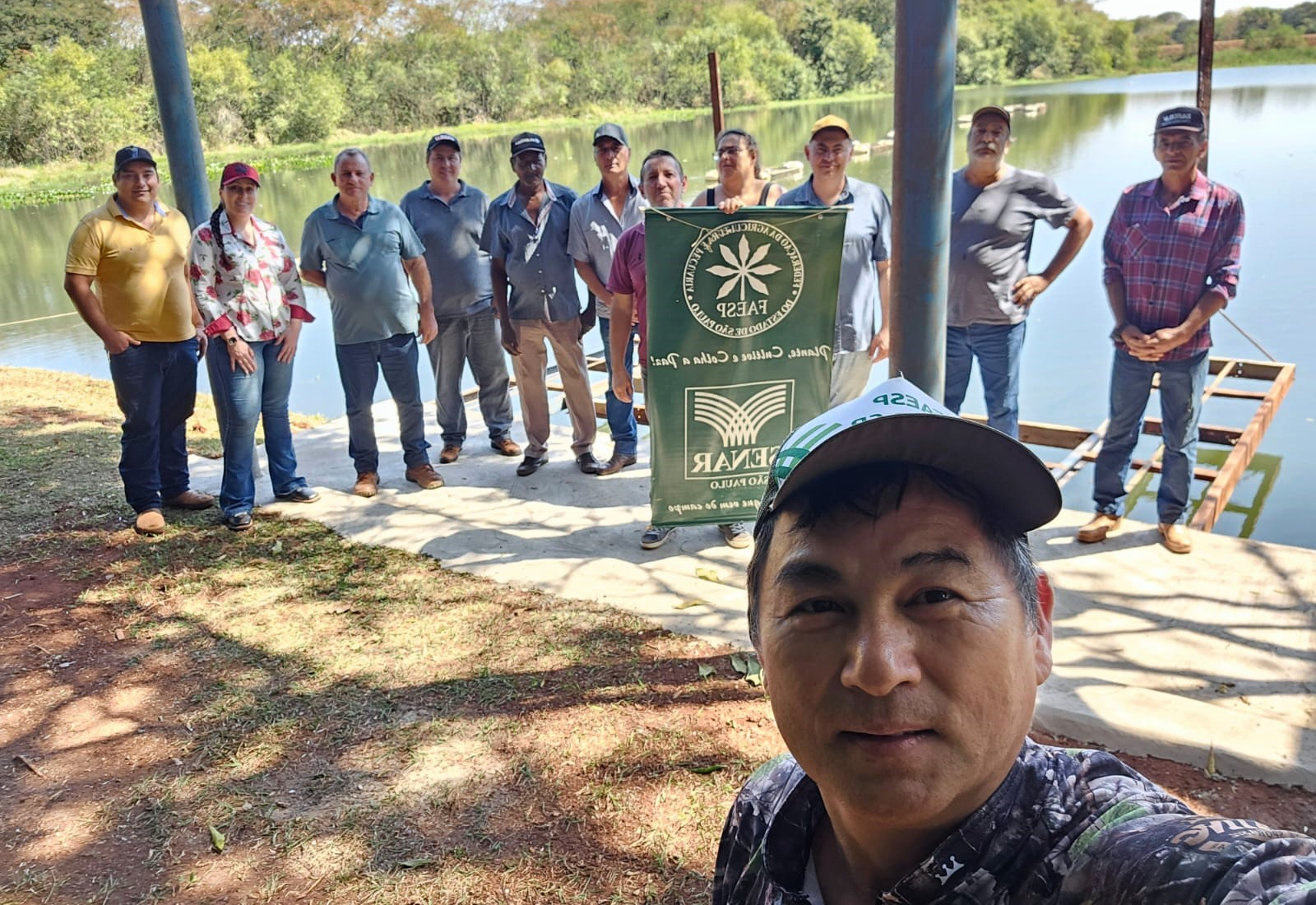 O Curso de Criação de Tilápia em Tanque Rede foi um verdadeiro sucesso em Florínea!