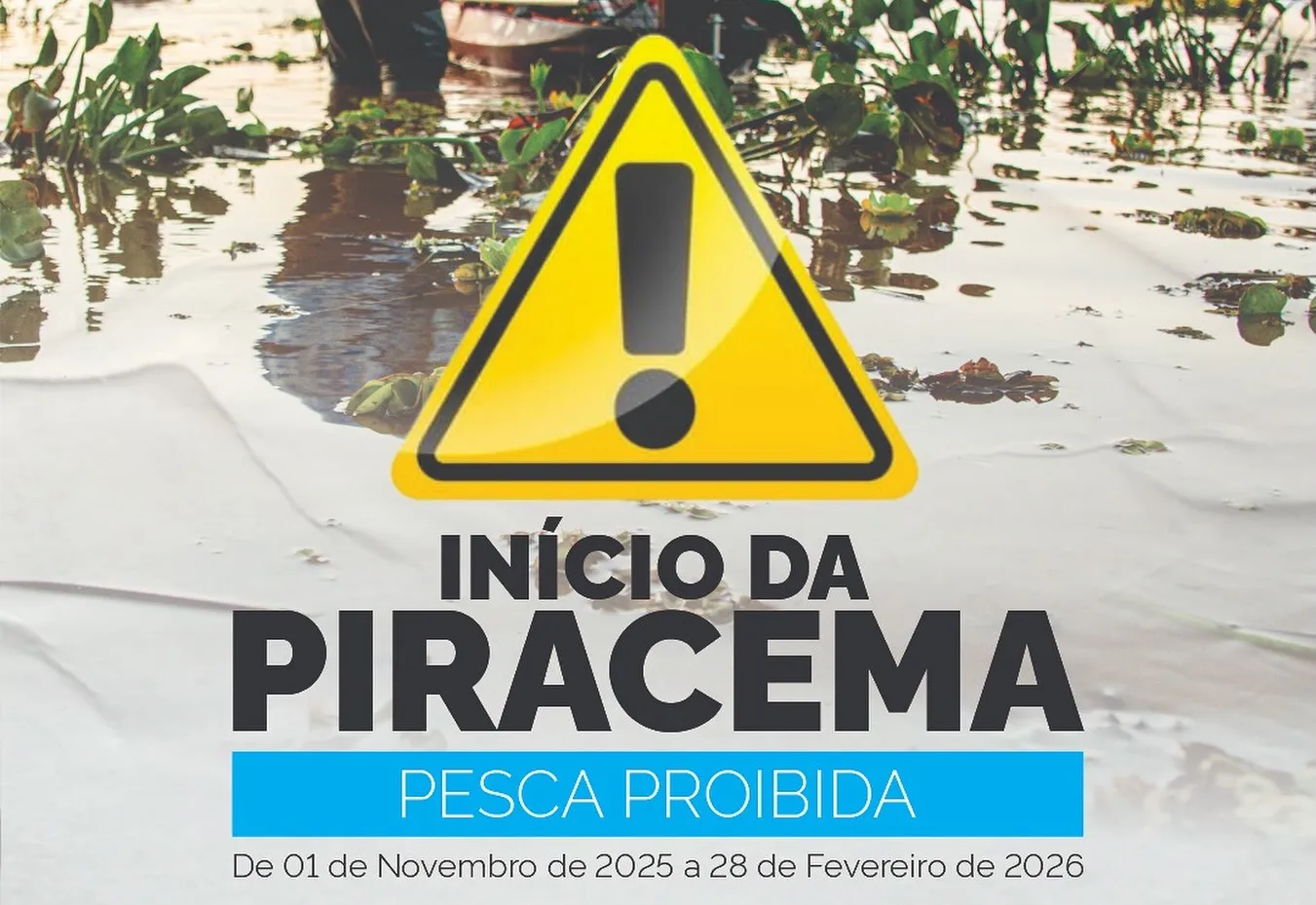 Começou a Piracema!