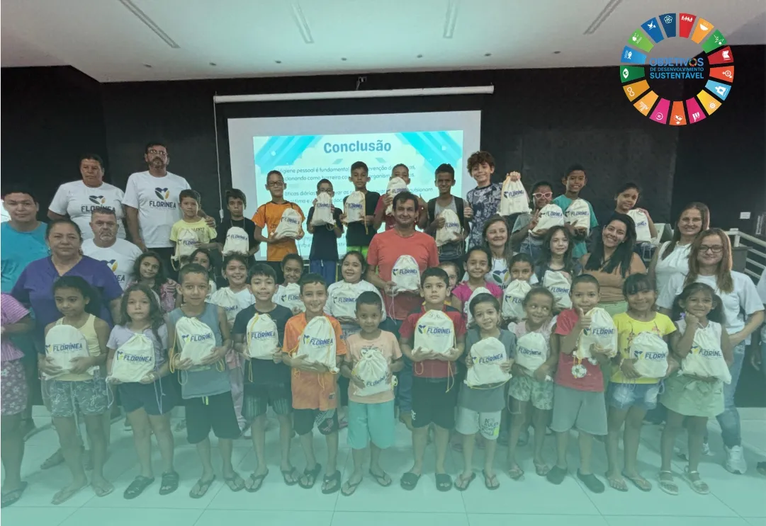 PREFEITURA FAZ ENTREGA KIT HIGIENE PARA AS CRIANÇAS DO PROJETO PROMIC.