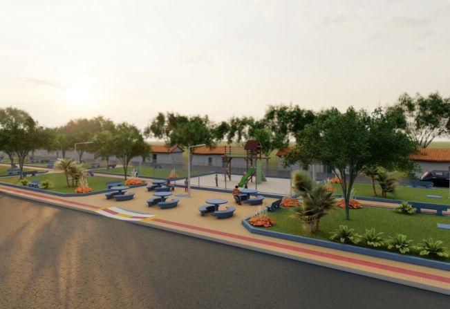 Reforma da Praça do Jardim Primavera – Ordem de Serviço Solicitada!