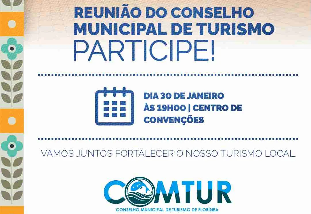 VOCÊ AJUDA A CONSTRUIR O TURISMO DE FLORÍNEA!